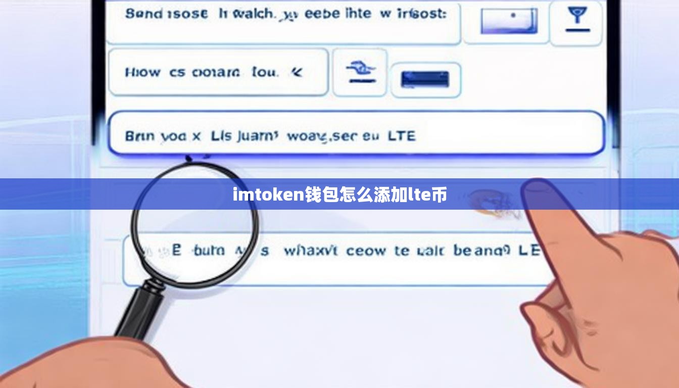 imtoken钱包怎么添加lte币