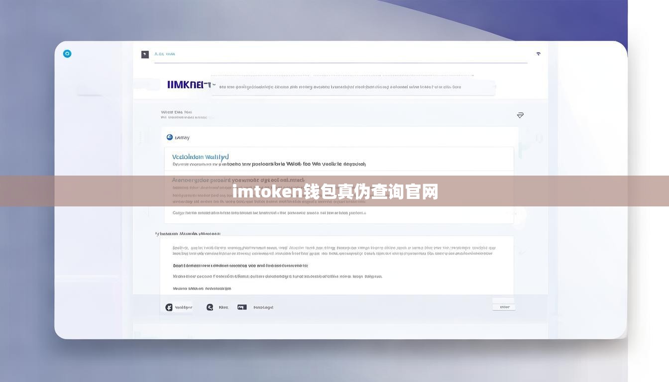 imtoken钱包真伪查询官网