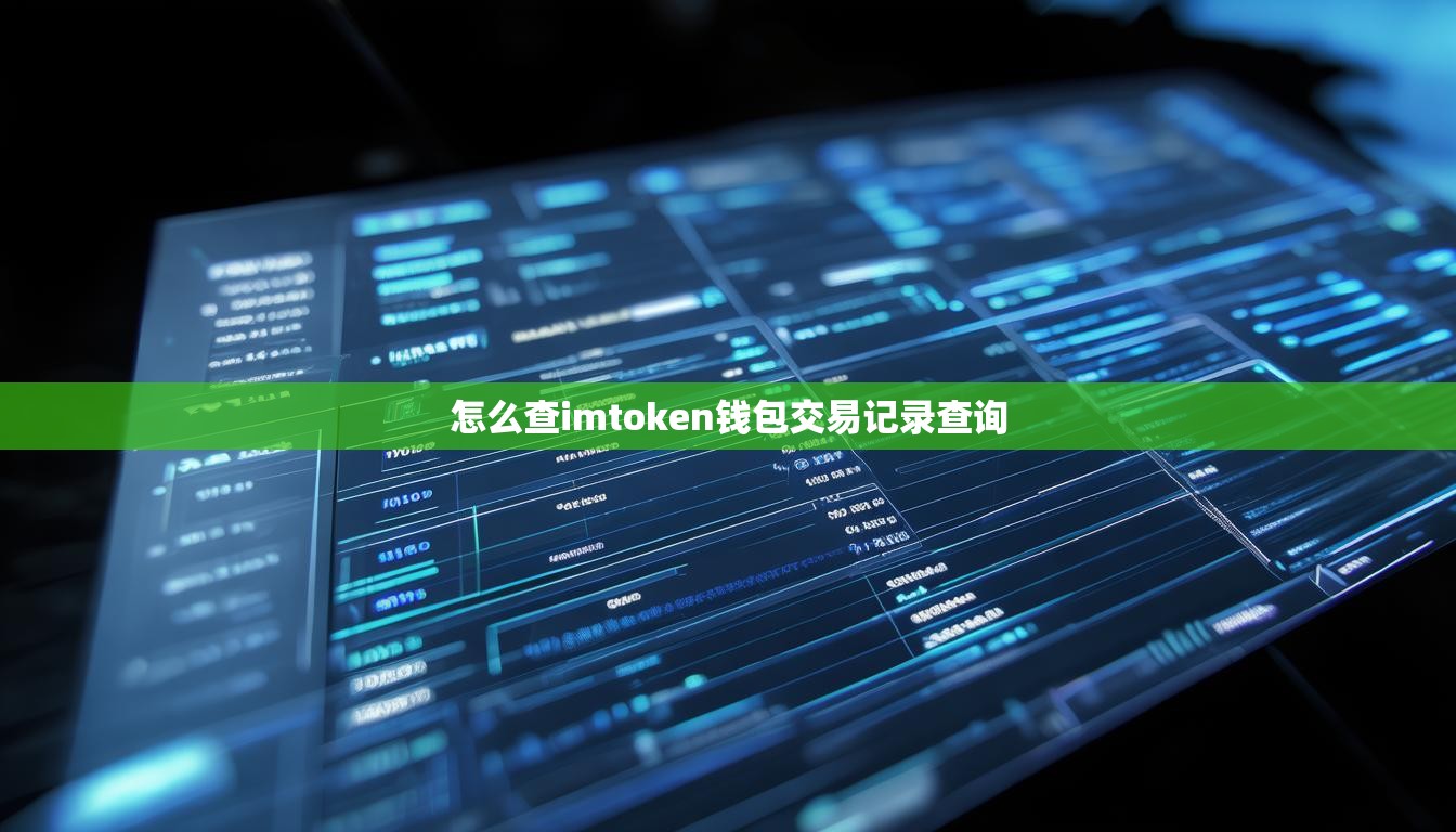 怎么查imtoken钱包交易记录查询