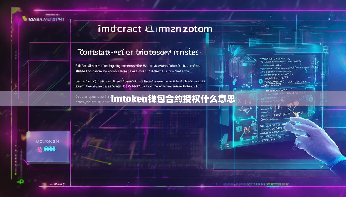 imtoken钱包合约授权什么意思