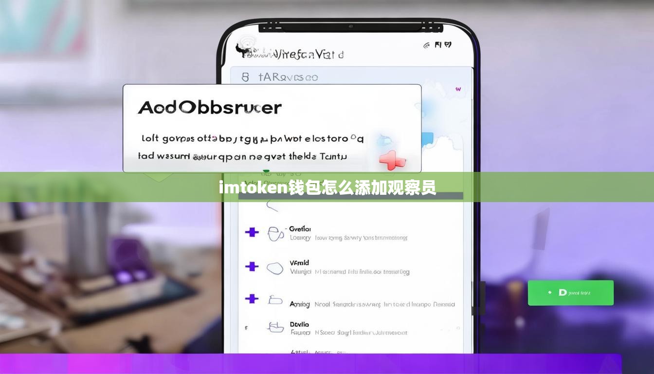 imtoken钱包怎么添加观察员