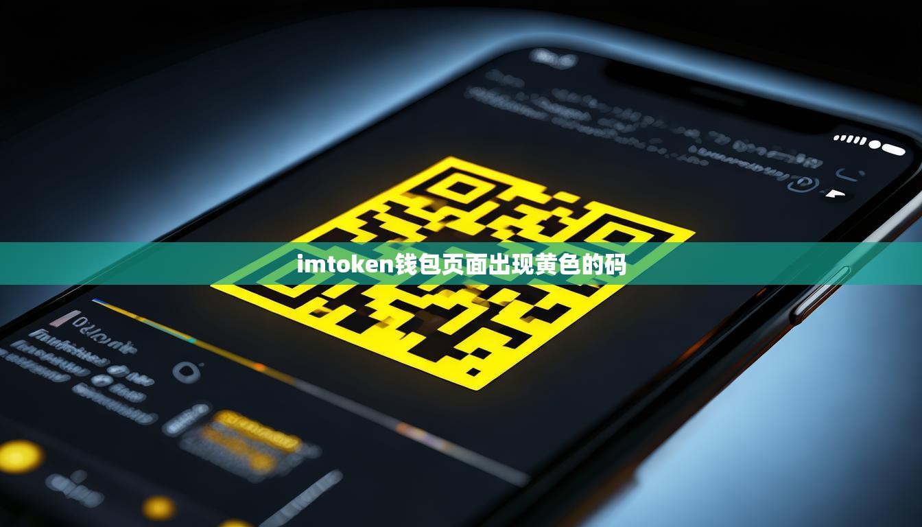 imtoken钱包页面出现黄色的码