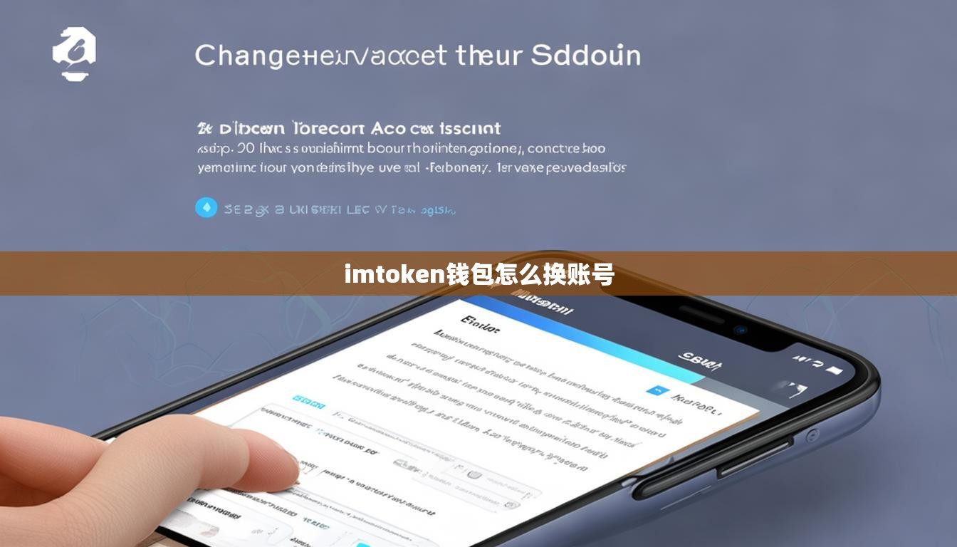 imtoken钱包怎么换账号