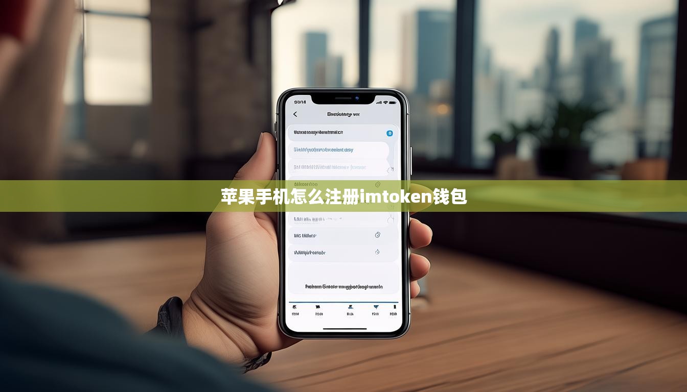 苹果手机怎么注册imtoken钱包
