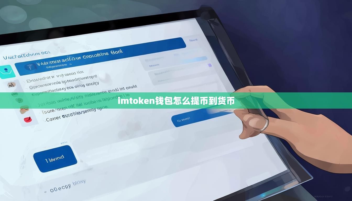 imtoken钱包怎么提币到货币