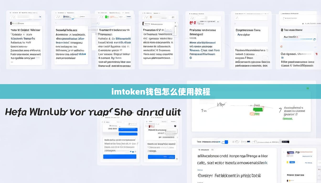 imtoken钱包怎么使用教程