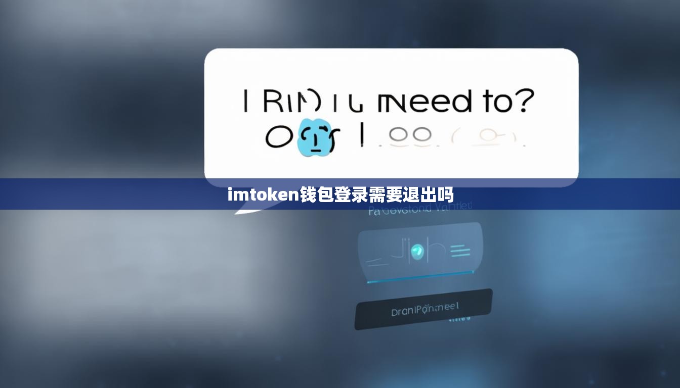 imtoken钱包登录需要退出吗