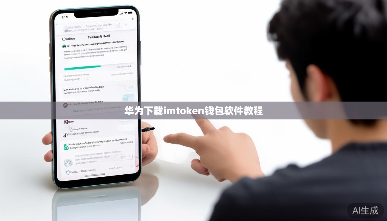 华为下载imtoken钱包软件教程