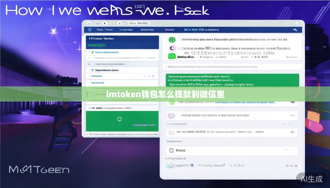 imtoken钱包怎么提款到微信里