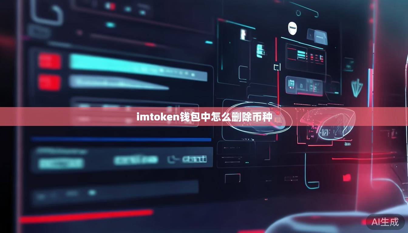 imtoken钱包中怎么删除币种