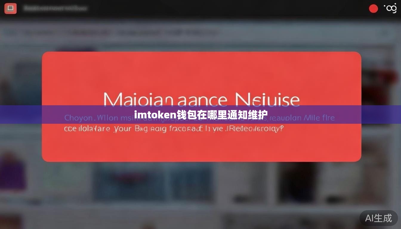 imtoken钱包在哪里通知维护