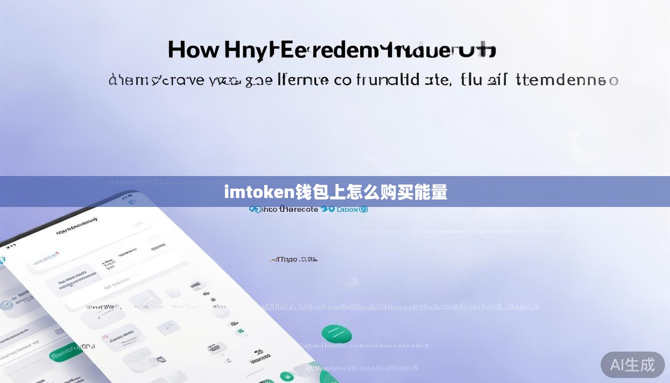 imtoken钱包上怎么购买能量