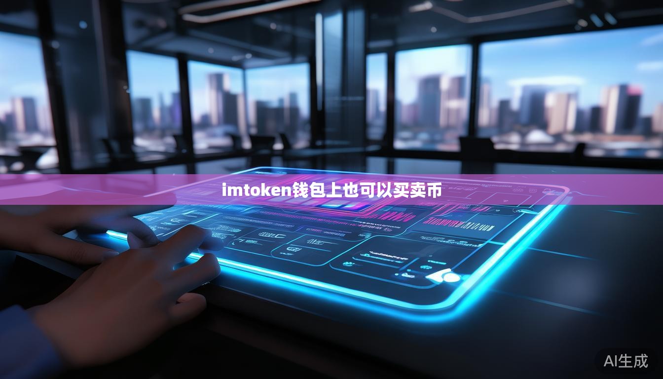 imtoken钱包上也可以买卖币
