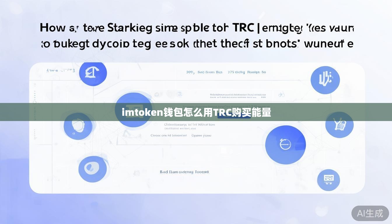 imtoken钱包怎么用TRC购买能量