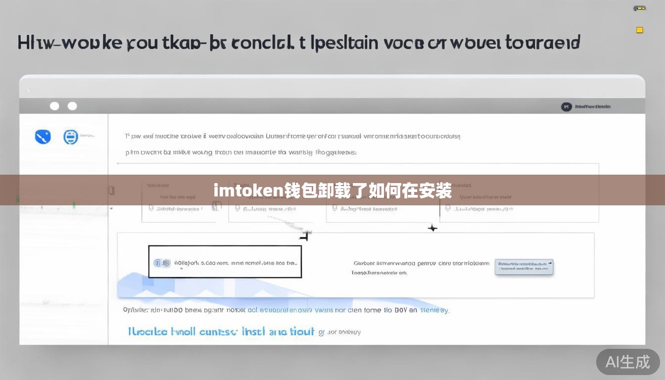 imtoken钱包卸载了如何在安装