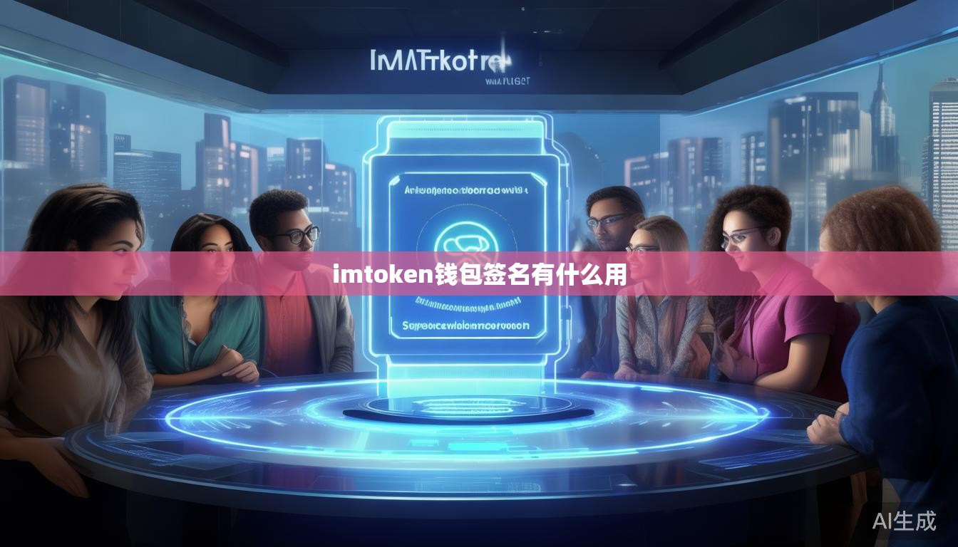 imtoken钱包签名有什么用