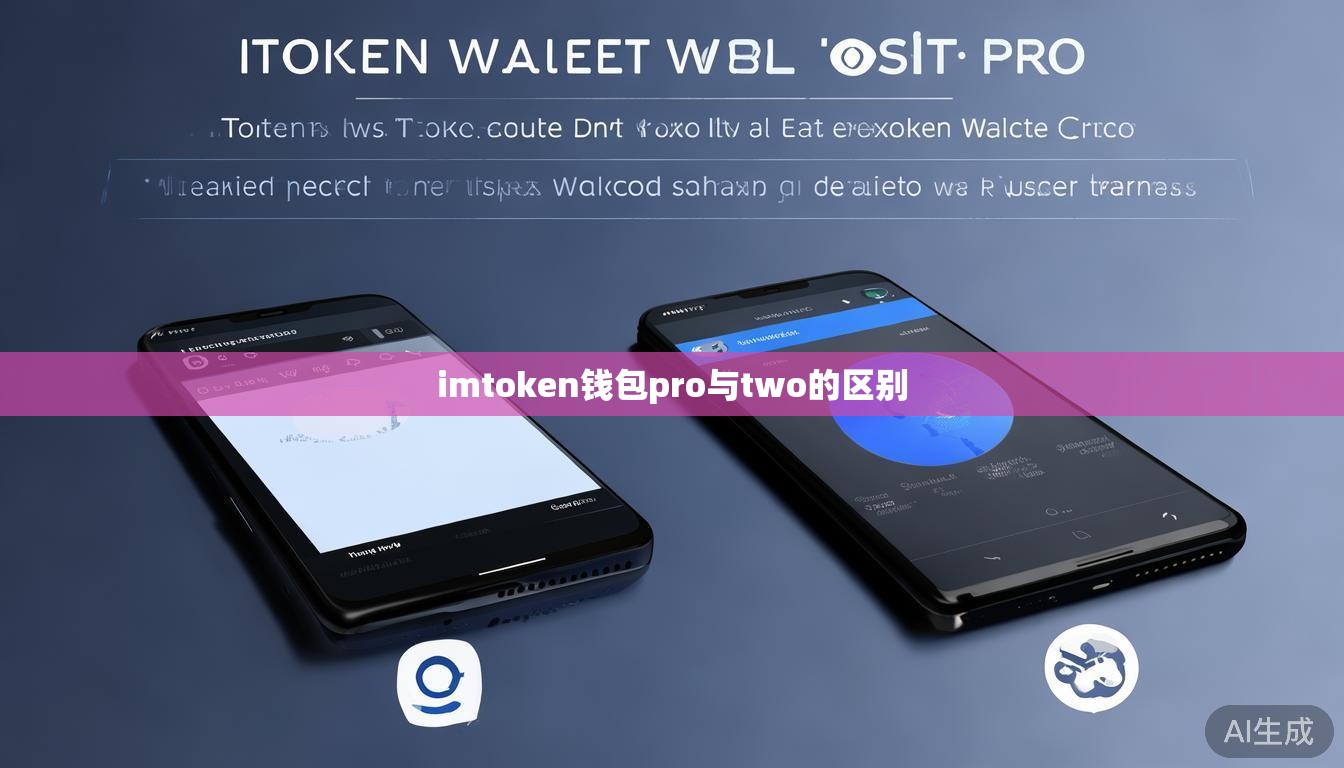 imtoken钱包pro与two的区别